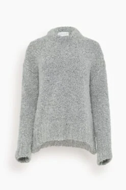 Kaisy Sweater In Grey Melange