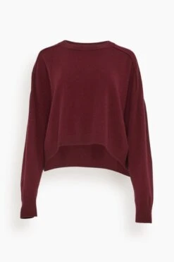 Vanessa Bruno Valerie Pullover In Bordeaux