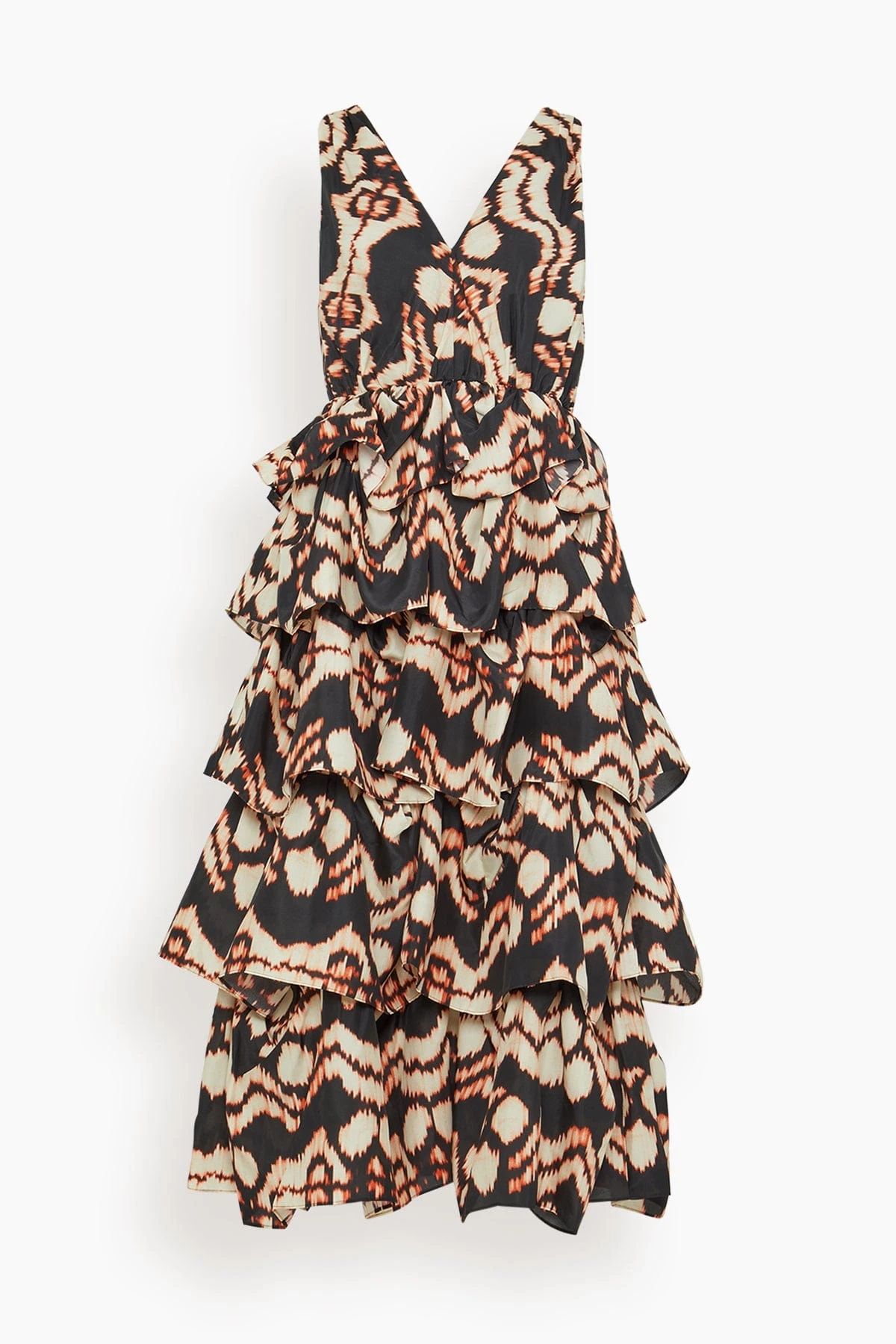 ULLA JOHNSON Dephne Dress In Obsidian 1 ULLA JOHNSON Dephne Dress In Obsidian