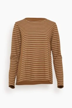 Maglia Jeppe Striped Dain In Cumino