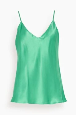 Silk Camisole In Midori