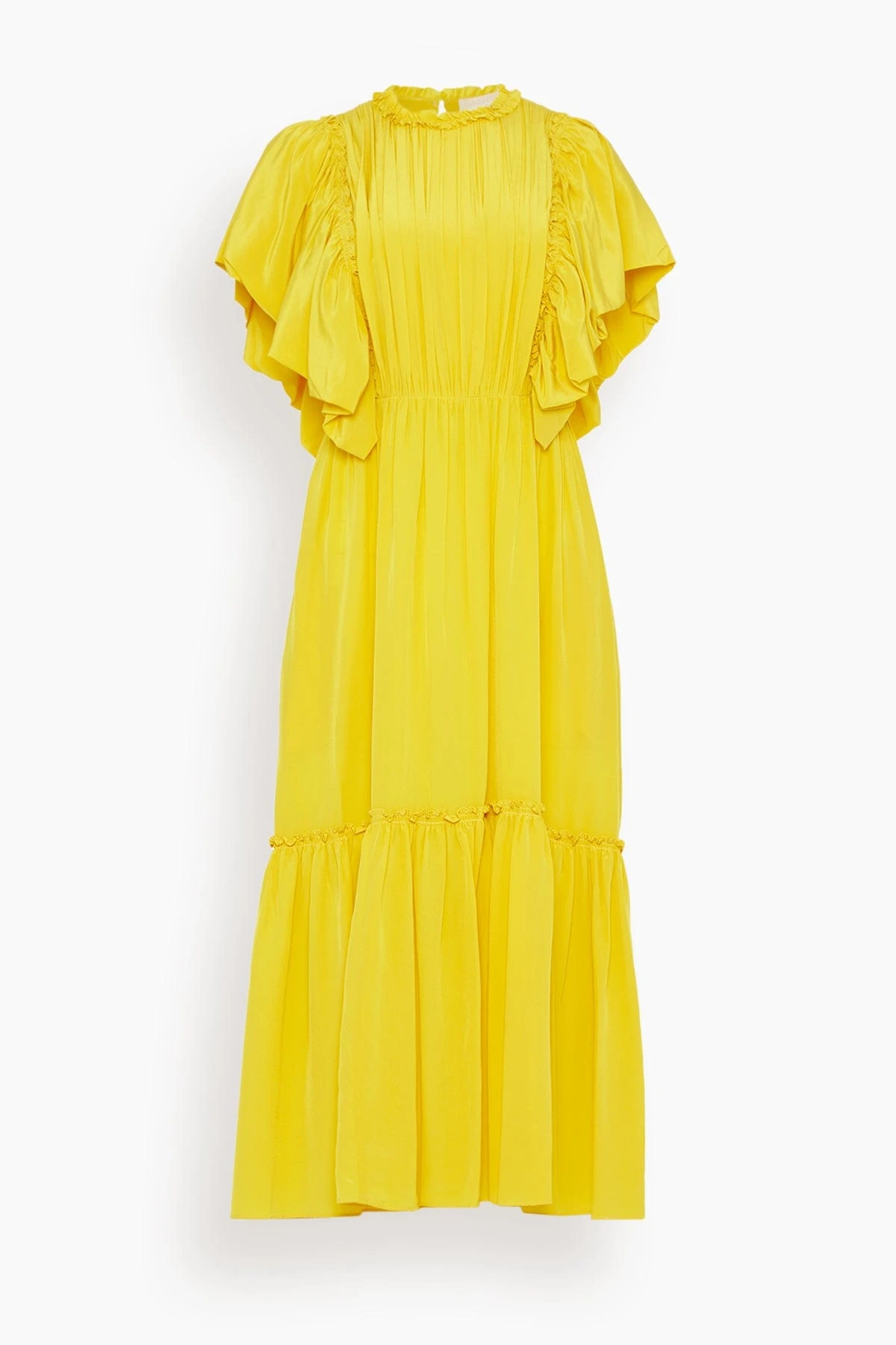 ULLA JOHNSON Ilaria Dress In Sunsprite 1 ULLA JOHNSON Ilaria Dress In Sunsprite