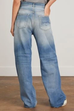 R13 Cross Over Wideleg Jean In Delancey -Dries Van Noten Shop 247930 3