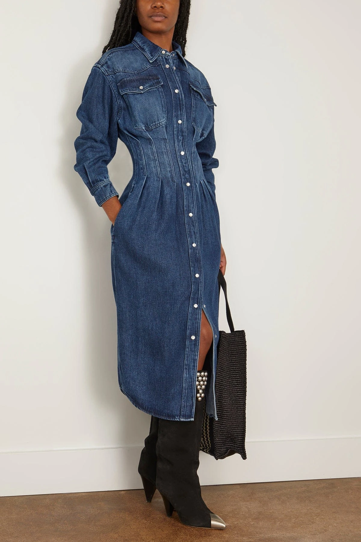 Tomia Dress In Blue 2 Tomia Dress In Blue - Image 2