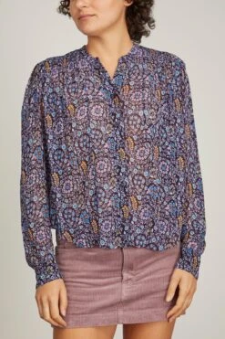 Noeline Top In Midnight -Dries Van Noten Shop 290657 2