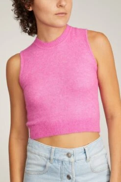 Amenita Sweater In Fluo Pink -Dries Van Noten Shop 290683 4