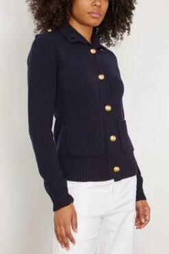 NILI LOTAN Kala Jacket In Dark Navy -Dries Van Noten Shop 296105 2