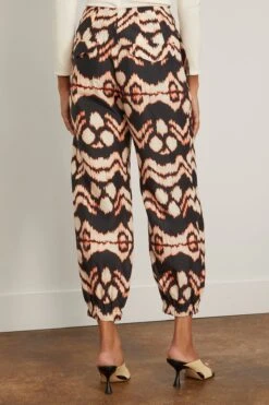 ULLA JOHNSON Lucinda Pant In Obsidian -Dries Van Noten Shop 297231 3