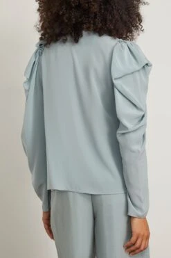 ULLA JOHNSON Brea Blouse In Agave -Dries Van Noten Shop 297389 3