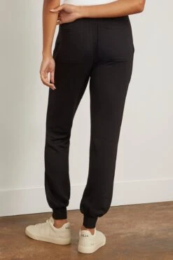 ULLA JOHNSON Rory Pant In Noir -Dries Van Noten Shop 297535 3