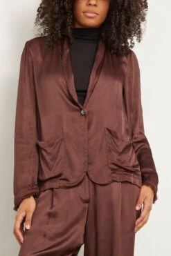 Jai Jacket In Chocolate -Dries Van Noten Shop 300614 2