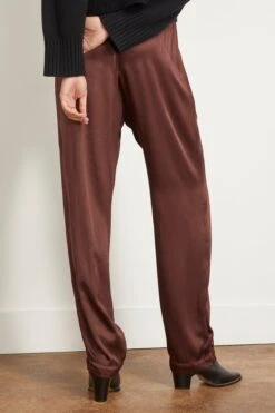Bianca Pant In Chocolate -Dries Van Noten Shop 300618 3