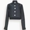 Penny Cropped Jacket In Black
