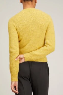 Dries Van Noten Texas Sweater In Yellow -Dries Van Noten Shop 306859 3