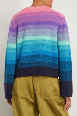 DOROTHEE SCHUMACHER Chromatic Statements Pullover In Stripes Mix -Dries Van Noten Shop 308982 3