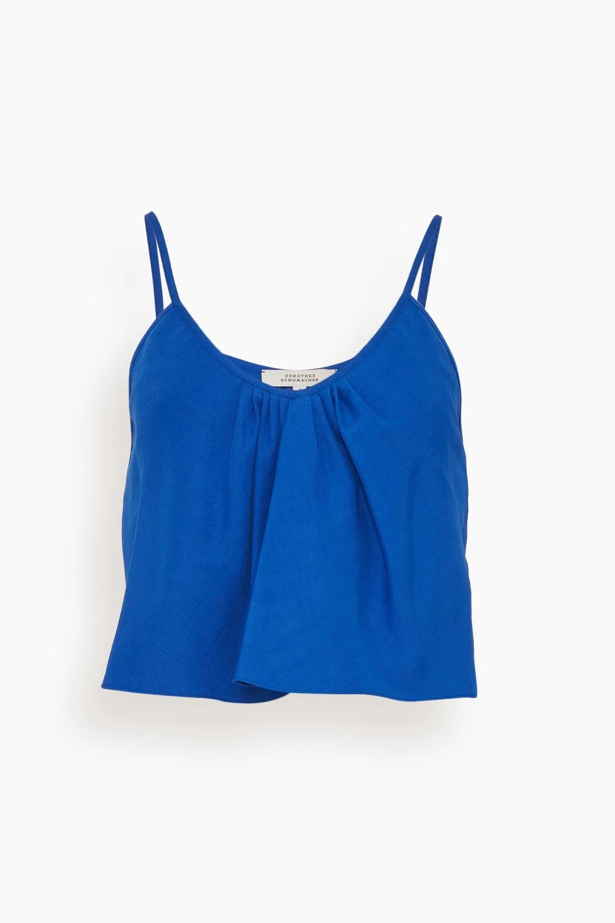 DOROTHEE SCHUMACHER Summer Cruise Top In Royal Blue 1 DOROTHEE SCHUMACHER Summer Cruise Top In Royal Blue