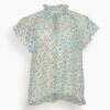 Samsoe Samsoe Karookh Blouse In Ditsy Topaz
