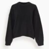 Galli Oversized Sweater In Black