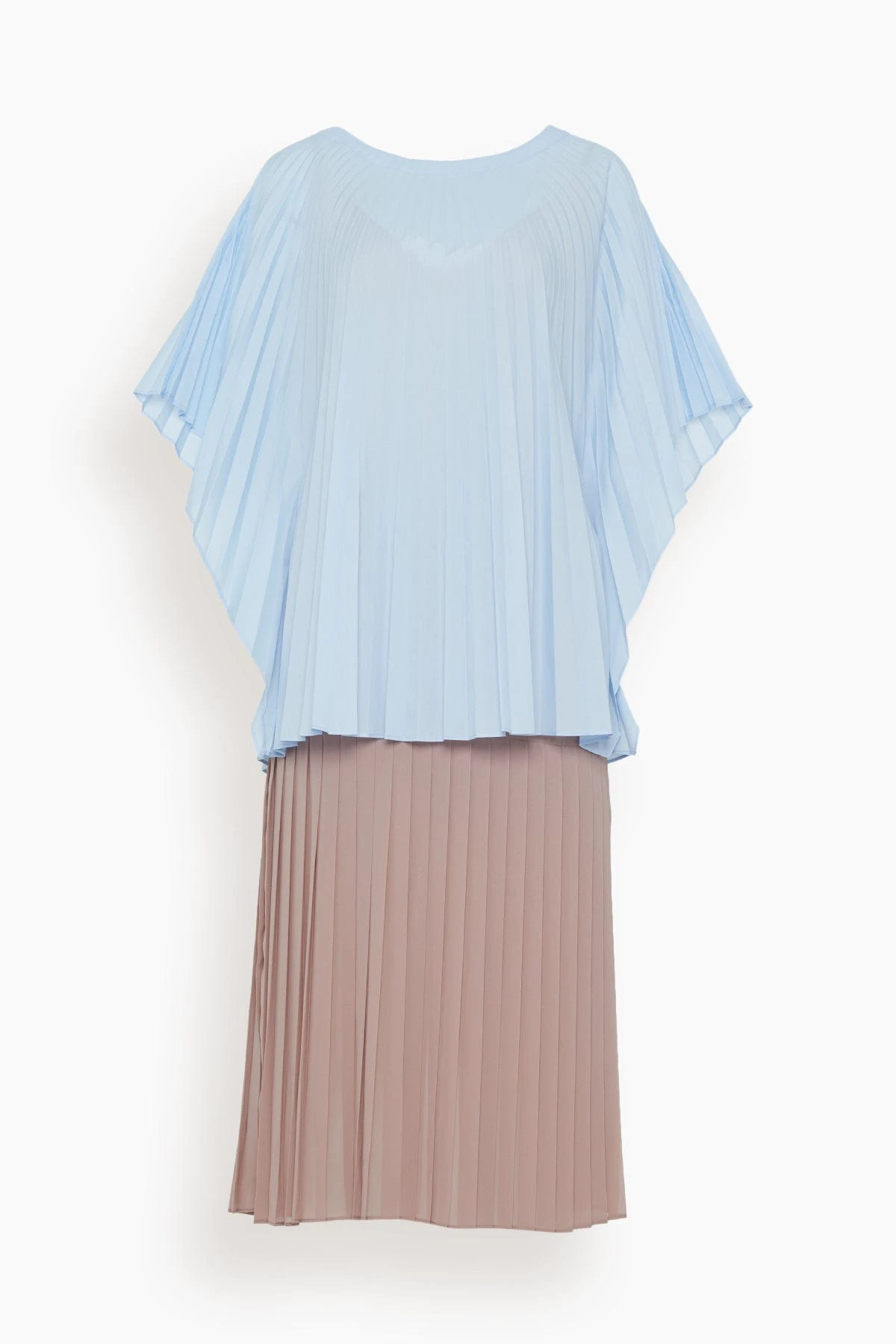 Dries Van Noten Damilla Dress In Sky 1 Dries Van Noten Damilla Dress In Sky