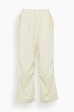 The Over Pants In White