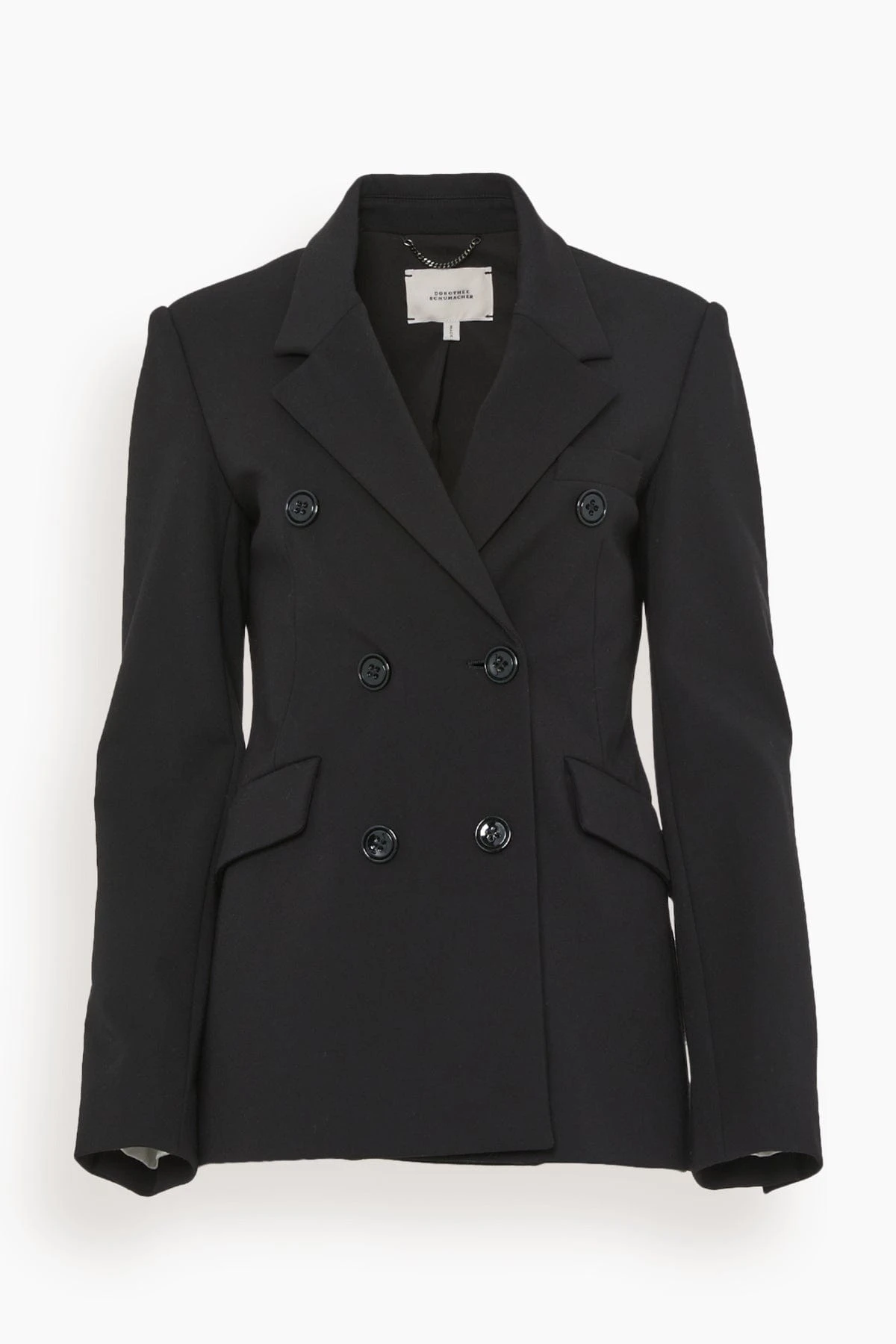 DOROTHEE SCHUMACHER Emotional Essence Jacket In Pure Black 1 DOROTHEE SCHUMACHER Emotional Essence Jacket In Pure Black
