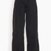 SEA Elena Denim Baggy Pants In Black
