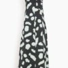 Dade Dress In Black White Galaxy Big