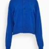 Chou Cardigan In Primary Blue