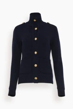 NILI LOTAN Kala Jacket In Dark Navy