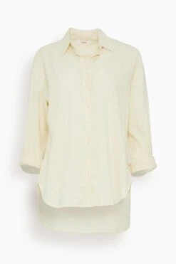 Beau Shirt In Pale Straw
