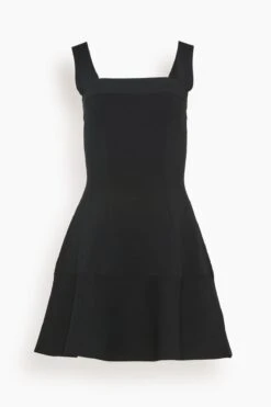 Ivona Sleeveless Mini Dress In Black