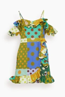 Dione Mini Dress In Multi