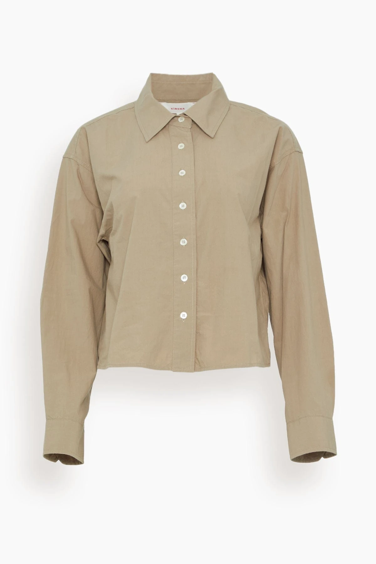 Morgan Shirt In Taupe 1 Morgan Shirt In Taupe