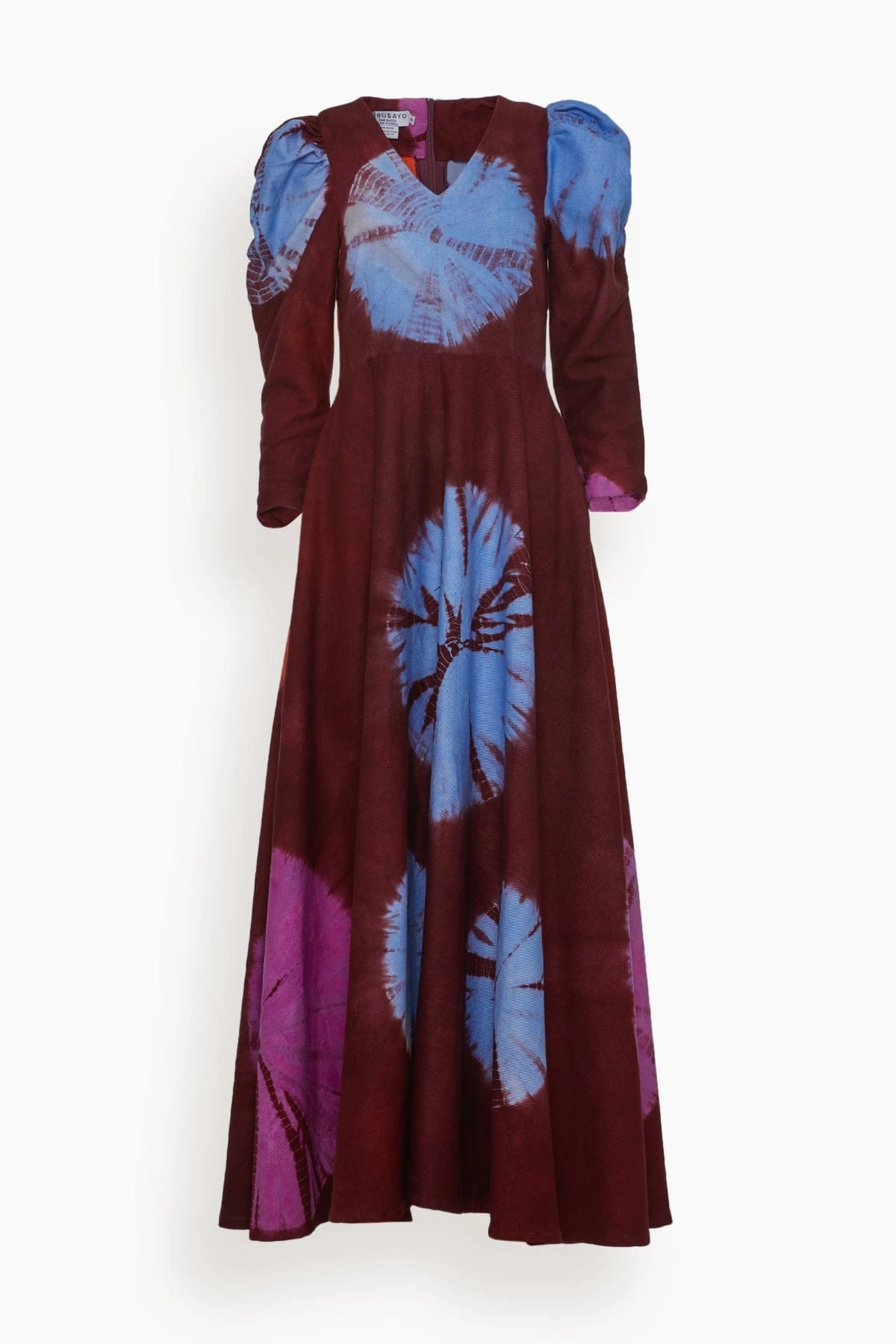 Dami Dress In Burgandy Multi 1 Dami Dress In Burgandy Multi