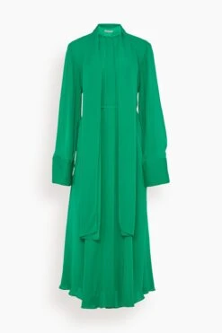 Joanna Dress In Emerald