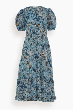 ULLA JOHNSON Thelma Dress In Morning Glory