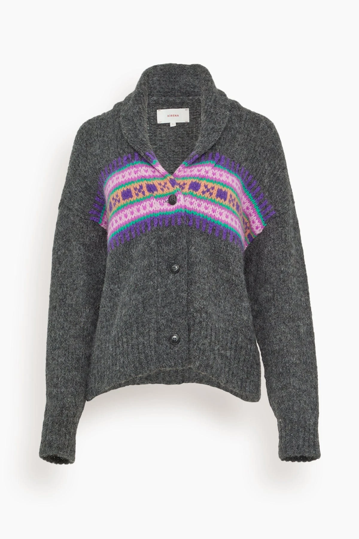 Waylon Sweater In Heather Charcoal 1 Waylon Sweater In Heather Charcoal