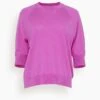Dries Van Noten Tulla Sweater In Fuchsia