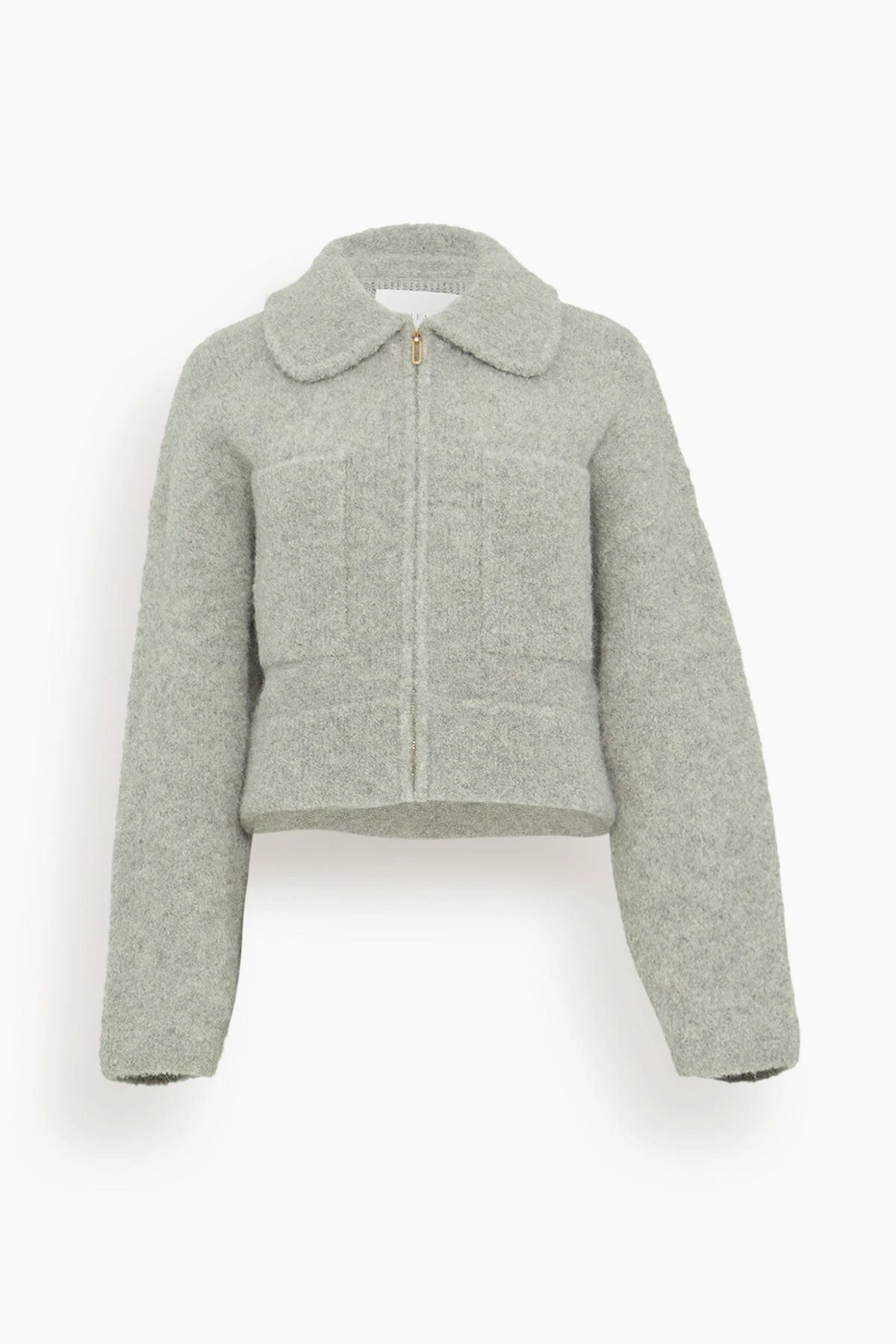 Hugo Boucle Bomber In Grey 1 Hugo Boucle Bomber In Grey