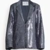 Samsoe Samsoe Raven Blazer In Turbulence