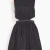 Carlisle Cut Out Mini Dress In Black