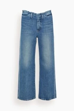 Selvedge Jean Trouser In Vintage Blue