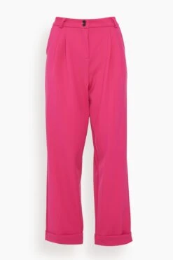 Kim Pant In Shocking Pink