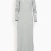Harlow Lurex Dress In Silver