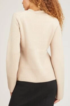 Blue Bird Sweater In Fawn -Dries Van Noten Shop Arch4BlueBirdSweaterinfawn 3