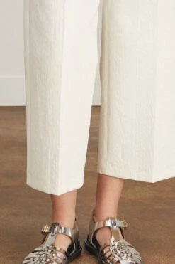 Priva Trouser In Ivory -Dries Van Noten Shop ChristianWijnantsPrivaTrouserinivory 4