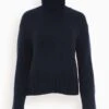 Fleur Sweater In Navy