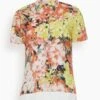 Dries Van Noten Cloudy Bis Shirt In Orange