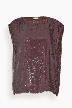 Dries Van Noten Cuzco Embroidery Shirt In Dark Burgundy