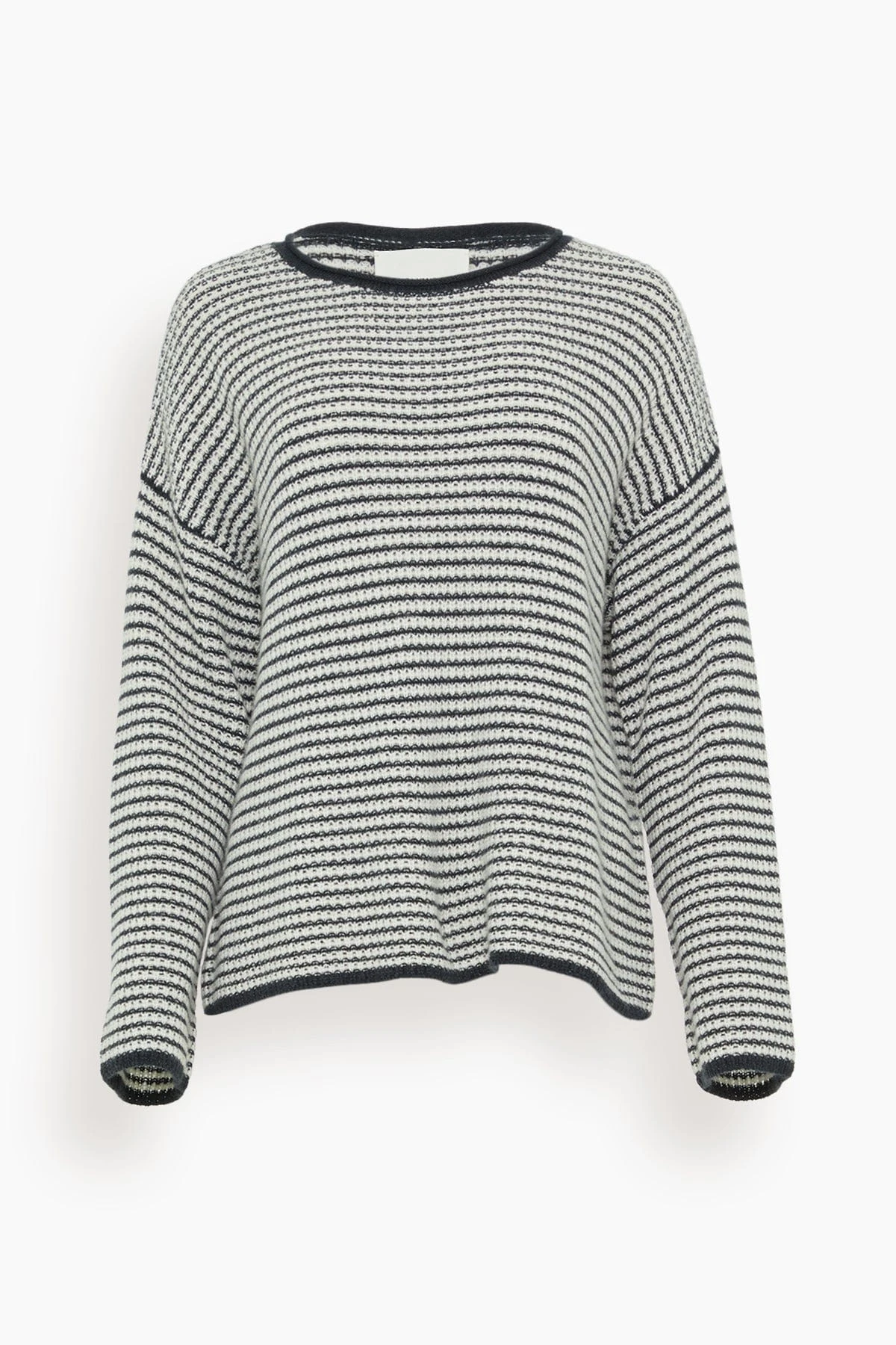 Felicity Sweater In Ink/Cream Stripe 1 Felicity Sweater In Ink/Cream Stripe